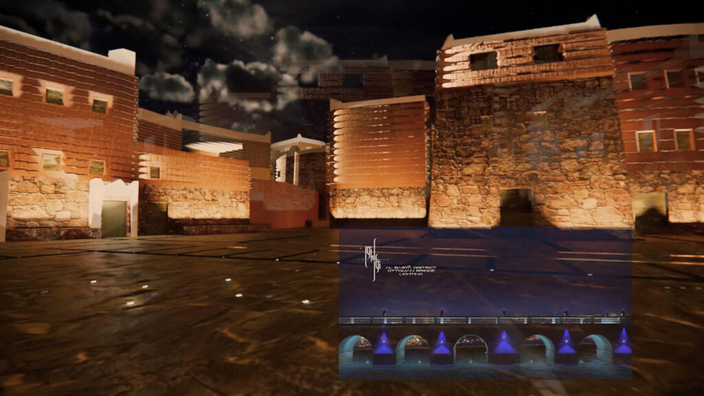 Al Basta District, Abha: lighting masterplan by Photonika