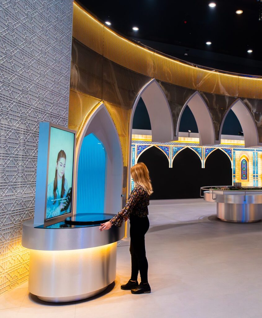 Center of Islamic Civilization, Tashkent: exhibition lighting design by Photonika