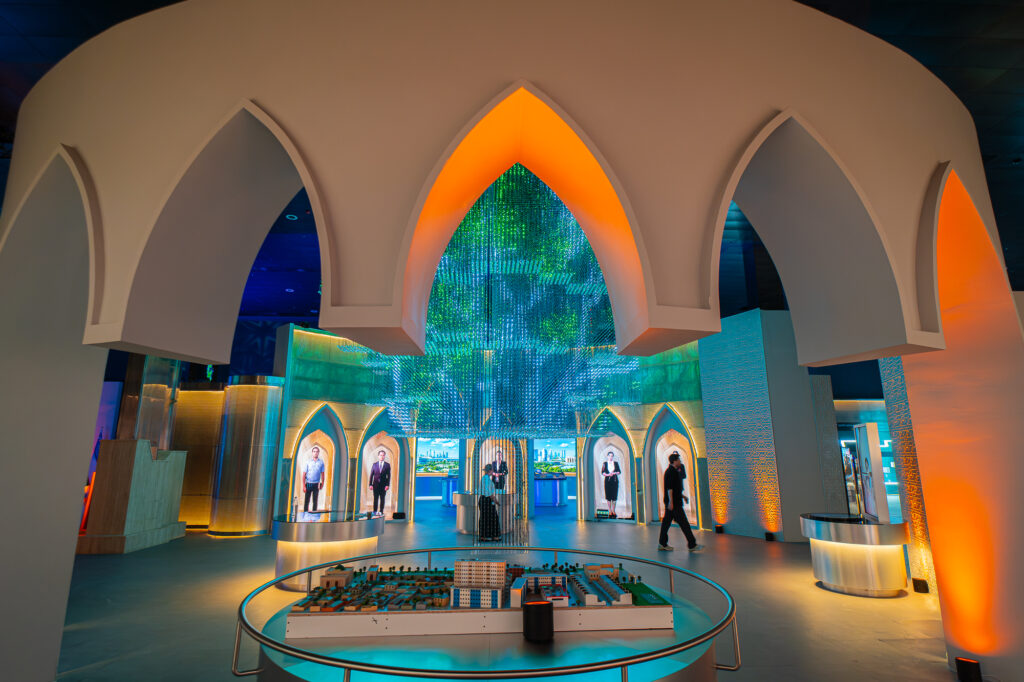Center of Islamic Civilization, Tashkent: exhibition lighting design by Photonika