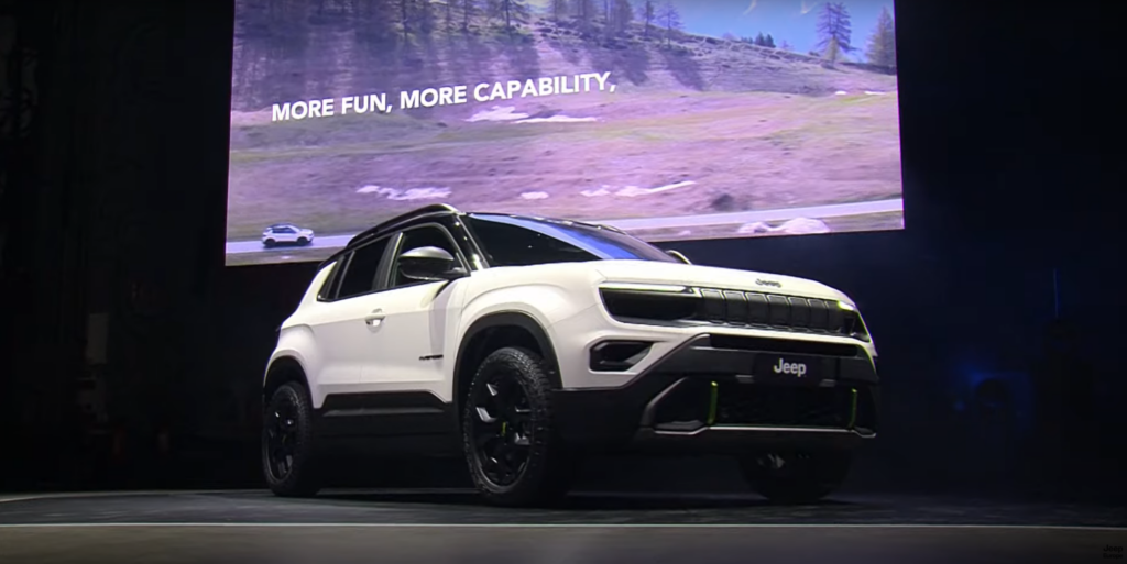 Jeep Avenger 4xe Reveal, Halle 45, Mainz