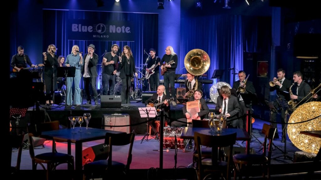 Many Hearts One Love, Blue Note Milano: lighting by Photonika