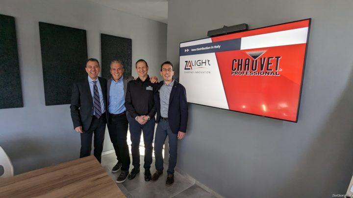 Nuova avventura per ZAlight, distributore dei prodotti Chauvet Professional