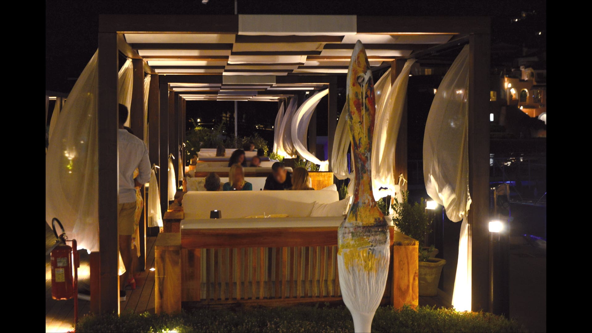 Waterfront Costa Smeralda, Porto Cervo: lighting by Photonika