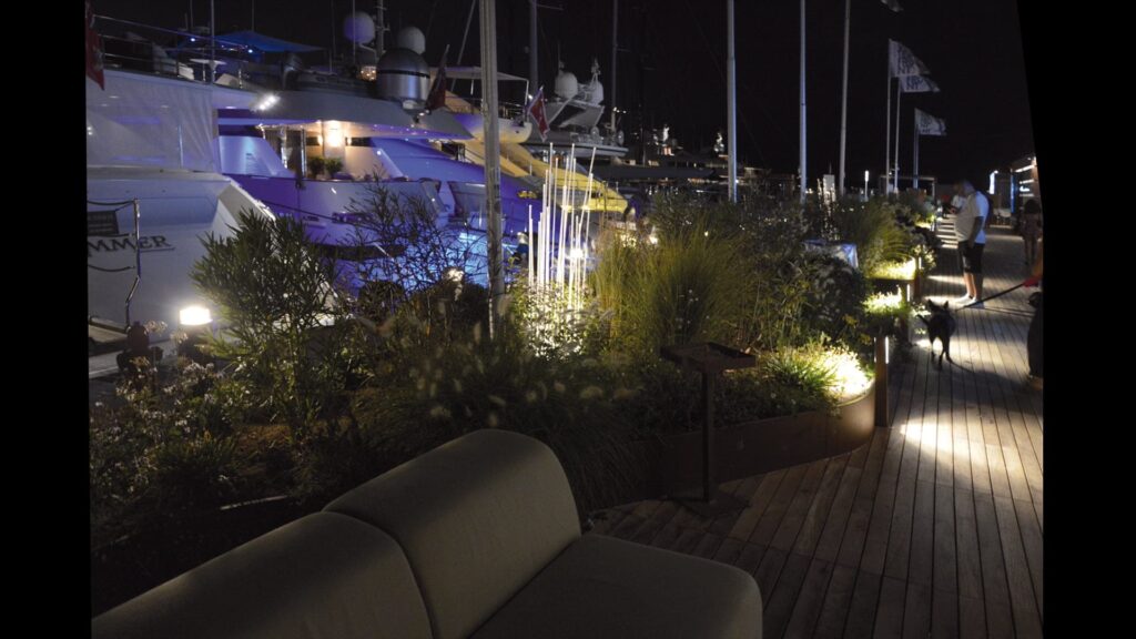 Waterfront Costa Smeralda, Porto Cervo: lighting by Photonika