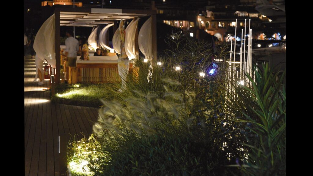 Waterfront Costa Smeralda, Porto Cervo: lighting by Photonika