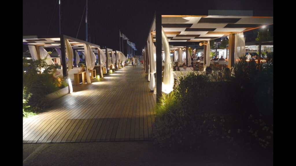 Waterfront Costa Smeralda, Porto Cervo: lighting by Photonika